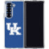 University of Kentucky UK on Blue Galaxy Z Fold6 Clear Case