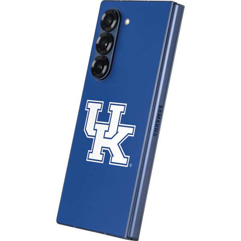 University of Kentucky UK on Blue Galaxy Z Fold6 Skin