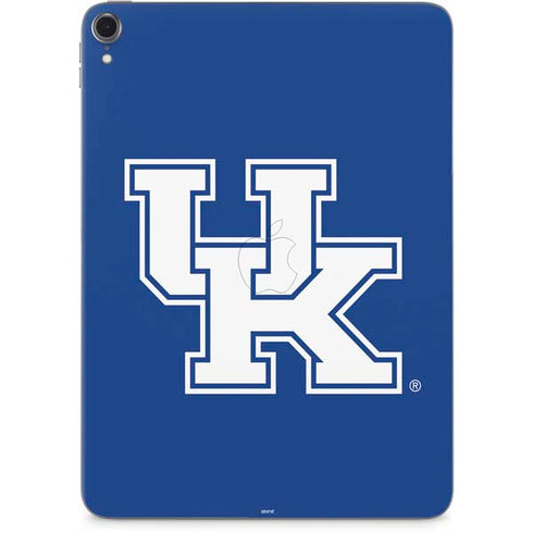 University of Kentucky UK on Blue Apple iPad Pro Skin