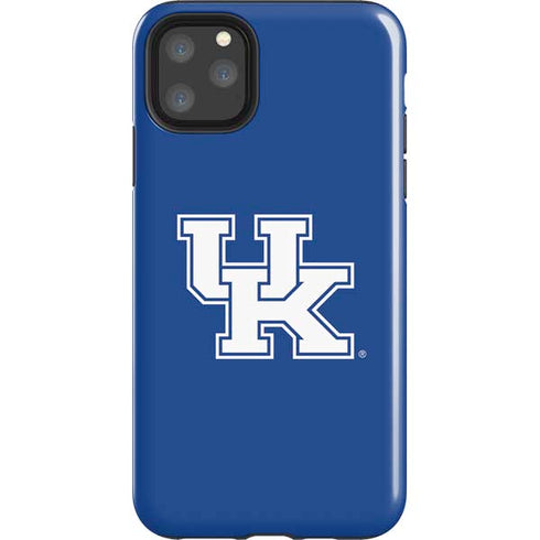 University of Kentucky UK on Blue iPhone Cases