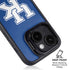 University of Kentucky UK on Blue iPhone 14 Kickstand Case