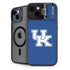 University of Kentucky UK on Blue iPhone 14 Plus Kickstand Case