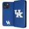 University of Kentucky UK on Blue iPhone 15 Plus Folio Case