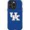 University of Kentucky UK on Blue iPhone 15 Pro Impact Case