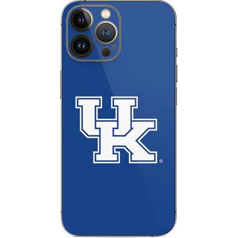 University of Kentucky UK on Blue iPhone 15 Pro Max Skin