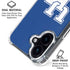University of Kentucky UK on Blue iPhone 16 Clear Case