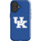 University of Kentucky UK on Blue iPhone 16 Impact Case