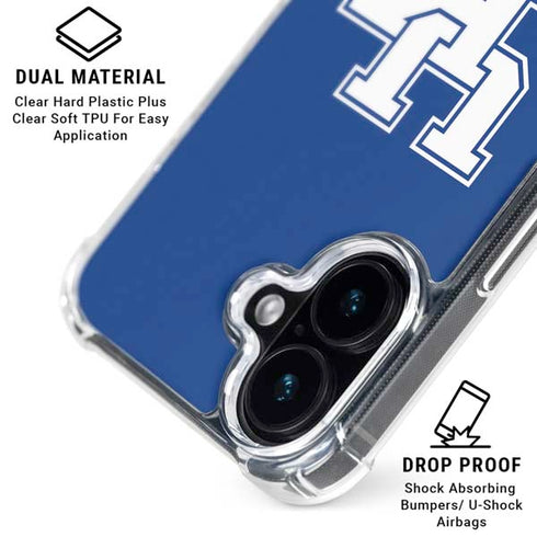 University of Kentucky UK on Blue iPhone 16 MagSafe Case