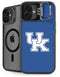 University of Kentucky UK on Blue iPhone 16 Plus Kickstand Case