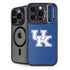 University of Kentucky UK on Blue iPhone 16 Pro Max Kickstand Case