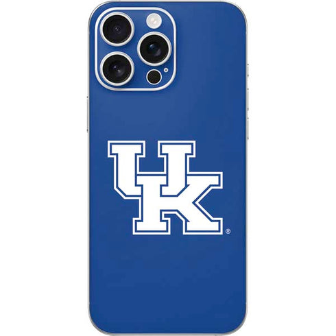 University of Kentucky UK on Blue iPhone 16 Pro Max Skin