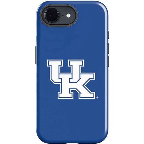 University of Kentucky UK on Blue iPhone 16e Impact Case