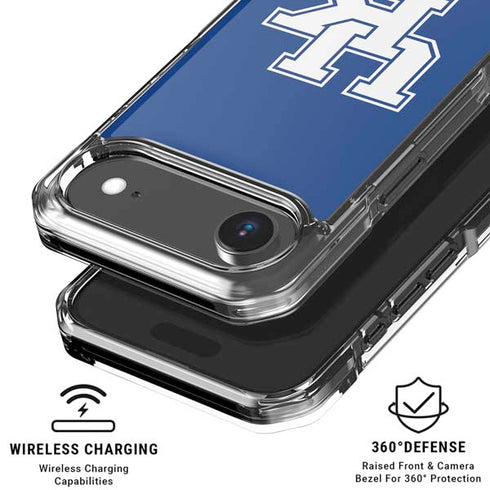 University of Kentucky UK on Blue iPhone 17 Air Clear Case