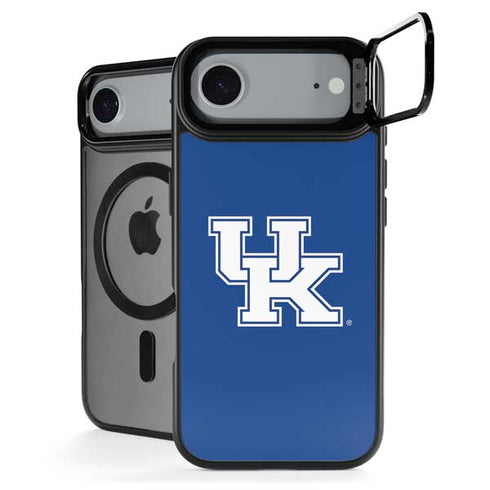 University of Kentucky UK on Blue iPhone 17 Air Kickstand Case