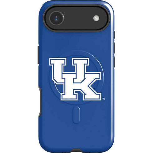 University of Kentucky UK on Blue iPhone 17 Air Magsafe Impact Case