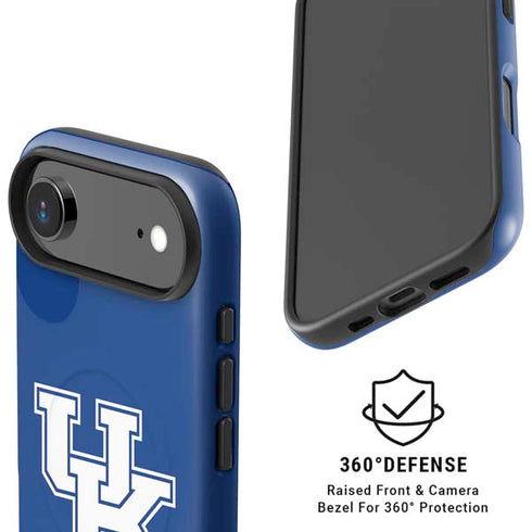 University of Kentucky UK on Blue iPhone 17 Air Magsafe Impact Case