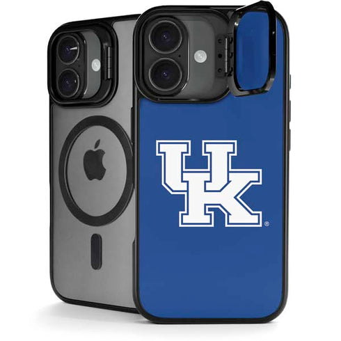 University of Kentucky UK on Blue iPhone 17 Kickstand Case