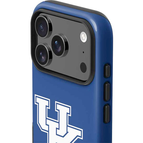 University of Kentucky UK on Blue iPhone 17 Pro Impact Case