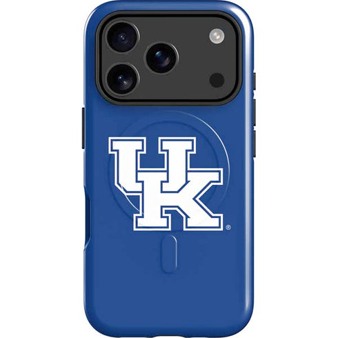 University of Kentucky UK on Blue iPhone 17 Pro Magsafe Impact Case