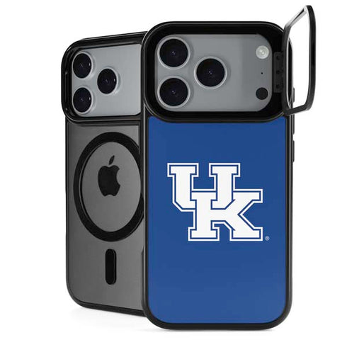 University of Kentucky UK on Blue iPhone 17 Pro Max Kickstand Case