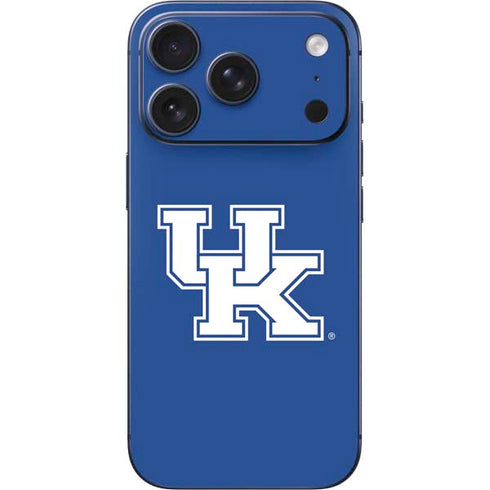 University of Kentucky UK on Blue iPhone 17 Pro Skin