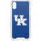 University of Kentucky UK on Blue iPhone XS Clear Case