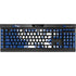 University of Kentucky UK on Blue K95 RGB PLATINUM Mechanical Gaming Keyboard Skin