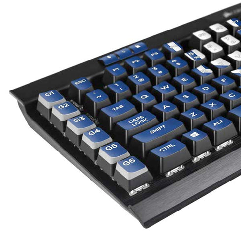 University of Kentucky UK on Blue K95 RGB PLATINUM Mechanical Gaming Keyboard Skin