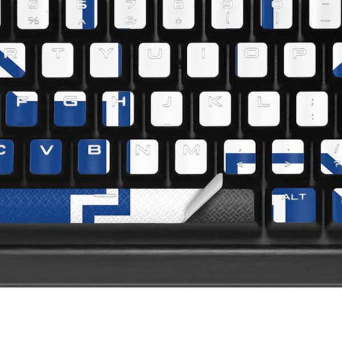 University of Kentucky UK on Blue K95 RGB PLATINUM Mechanical Gaming Keyboard Skin