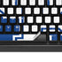 University of Kentucky UK on Blue K95 RGB PLATINUM Mechanical Gaming Keyboard Skin