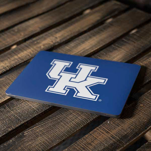 University of Kentucky UK on Blue Apple MacBook Air Skin