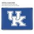 University of Kentucky UK on Blue MacBook Cases