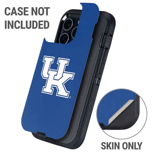 University of Kentucky UK on Blue Otterbox Defender iPhone Skin