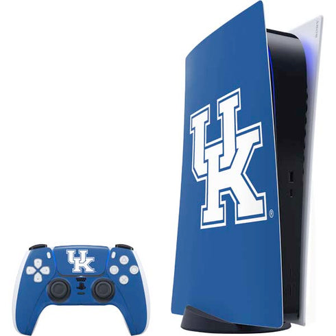 University of Kentucky UK on Blue PlayStation PS5 Skins