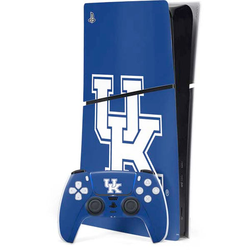 University of Kentucky UK on Blue PlayStation PS5 Skins