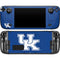 University of Kentucky UK on Blue Steam Deck Handheld Gaming Computer OLED Skin