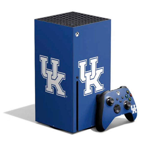 University of Kentucky UK on Blue Xbox Series X Bundle Skin