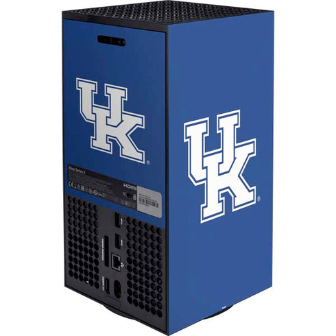 University of Kentucky UK on Blue Xbox Series X Bundle Skin