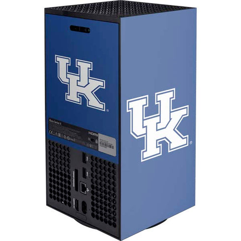 University of Kentucky UK on Blue XBox Series X Digital Edition Console Skin