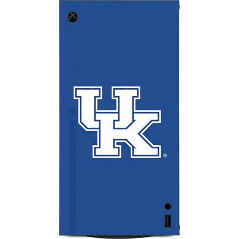 University of Kentucky UK on Blue XBox Series X Digital Edition Console Skin