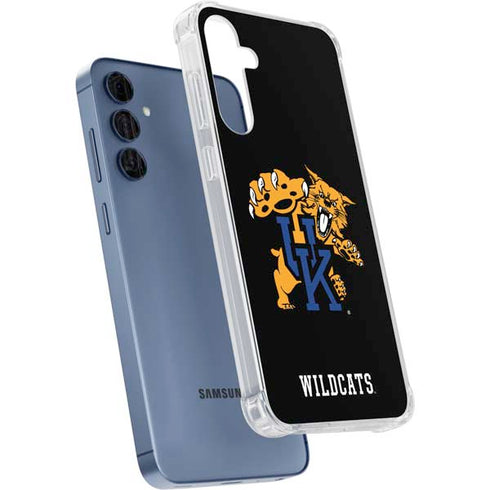 University of Kentucky UK Wilcats Mascot Galaxy A55 5G Clear Case