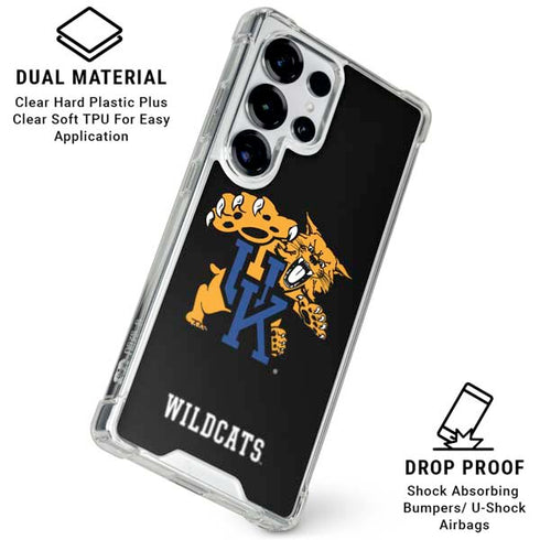 University of Kentucky UK Wilcats Mascot Galaxy S25 Ultra Clear Case