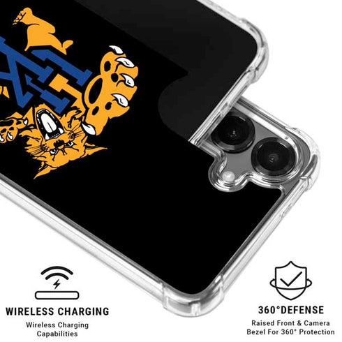 University of Kentucky UK Wilcats Mascot Galaxy S26 Plus Clear Case