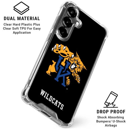 University of Kentucky UK Wilcats Mascot Galaxy S26 Plus Clear Case