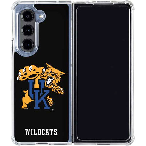 University of Kentucky UK Wilcats Mascot Galaxy Z Fold5 5G Clear Case