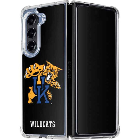 University of Kentucky UK Wilcats Mascot Galaxy Z Fold5 5G Clear Case