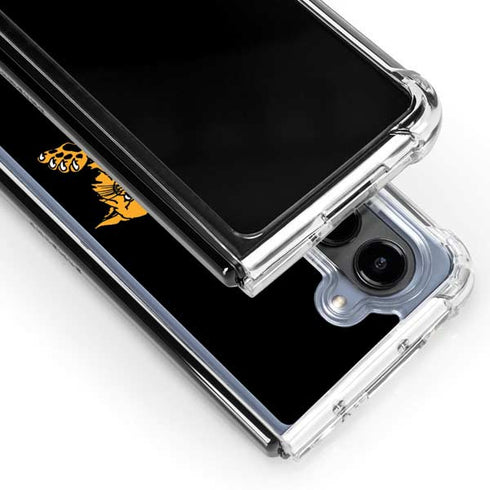 University of Kentucky UK Wilcats Mascot Galaxy Z Fold5 5G Clear Case