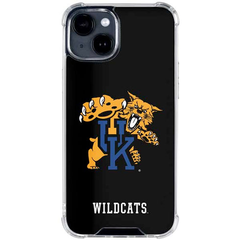 University of Kentucky UK Wilcats Mascot iPhone 15 Clear Case