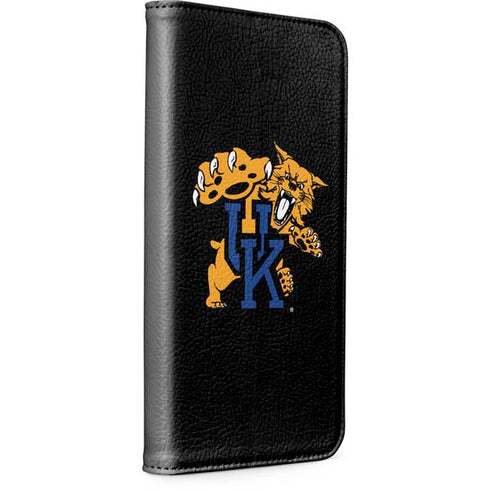 University of Kentucky UK Wilcats Mascot iPhone 15 Plus Folio Case