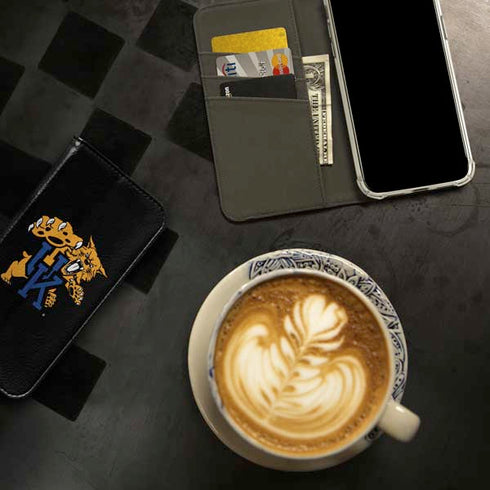 University of Kentucky UK Wilcats Mascot iPhone 15 Plus Folio Case